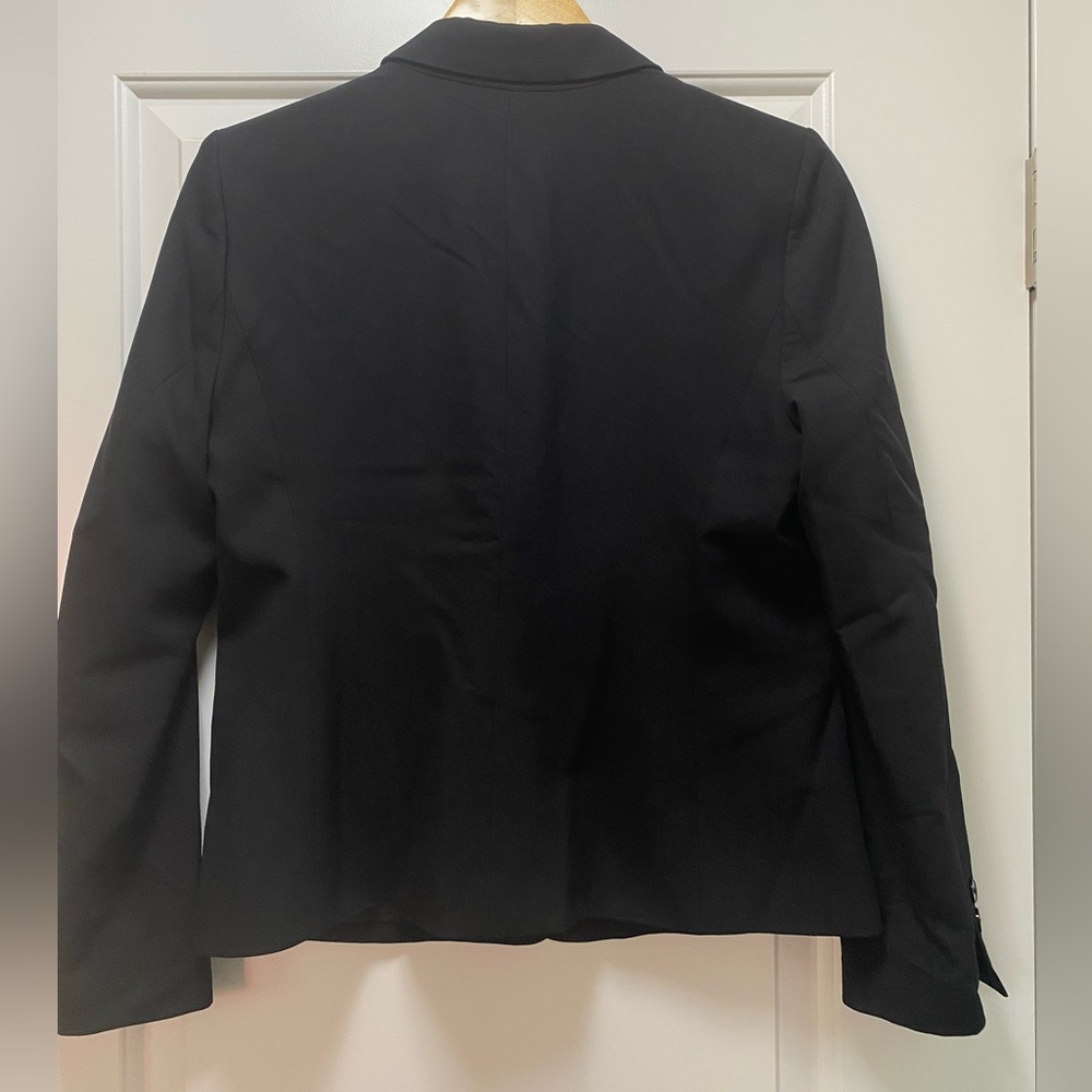 Liz Claiborne Black Women's Tailored Blazer 8P - Picture 2 of 3